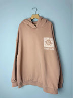 NEW Ex M&S Surf Club Sand Beige Print Hoodie - Unisex 13 - 14 Years - Discounted high street clothing for children, ladies and men including everyday wear and seasonal styles. UK online