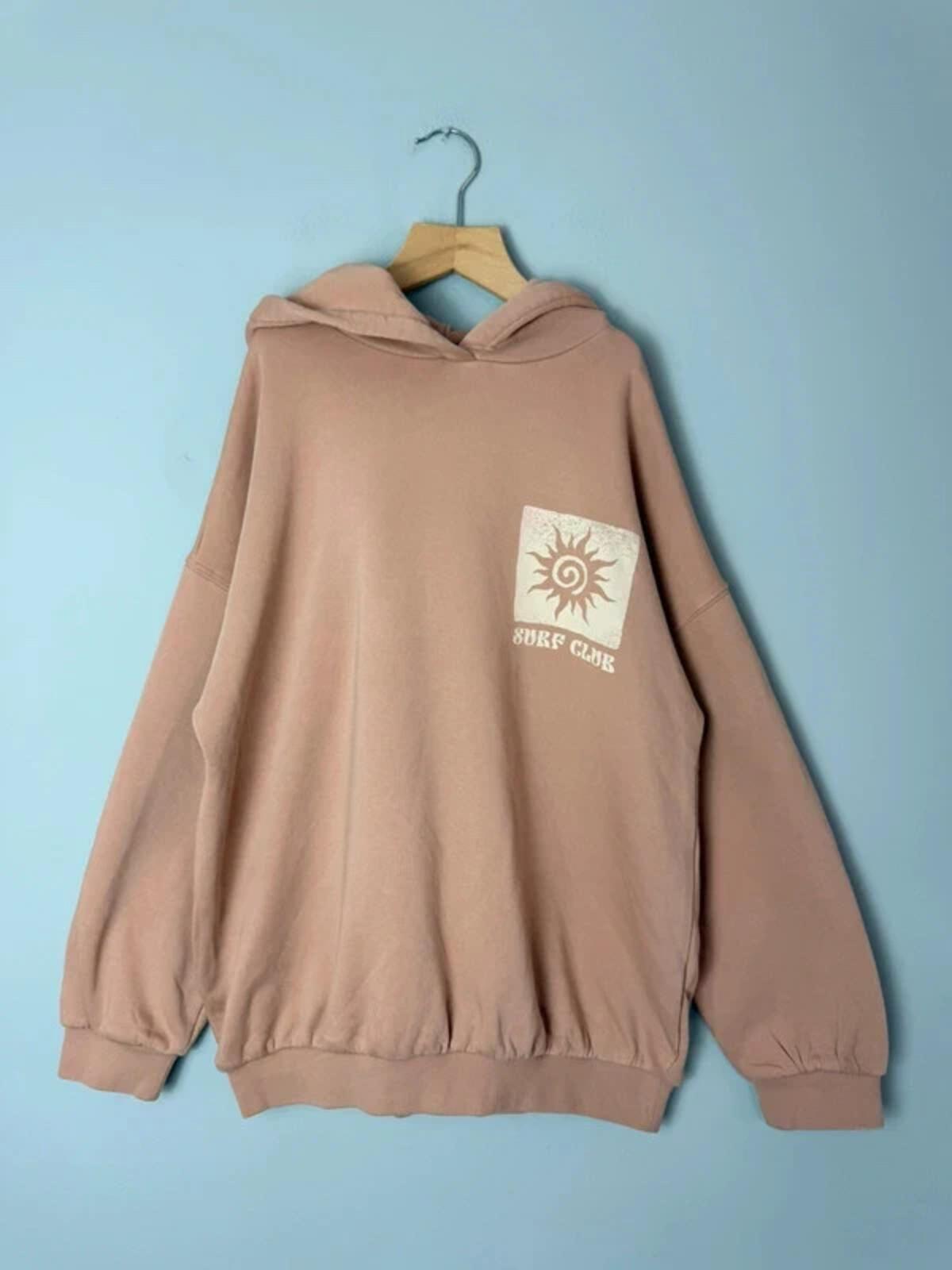 NEW Ex M&S Surf Club Sand Neutral Hoodie Girls Boys 12 - 13 Years - Discounted high street clothing for children, ladies and men including everyday wear and seasonal styles. UK online