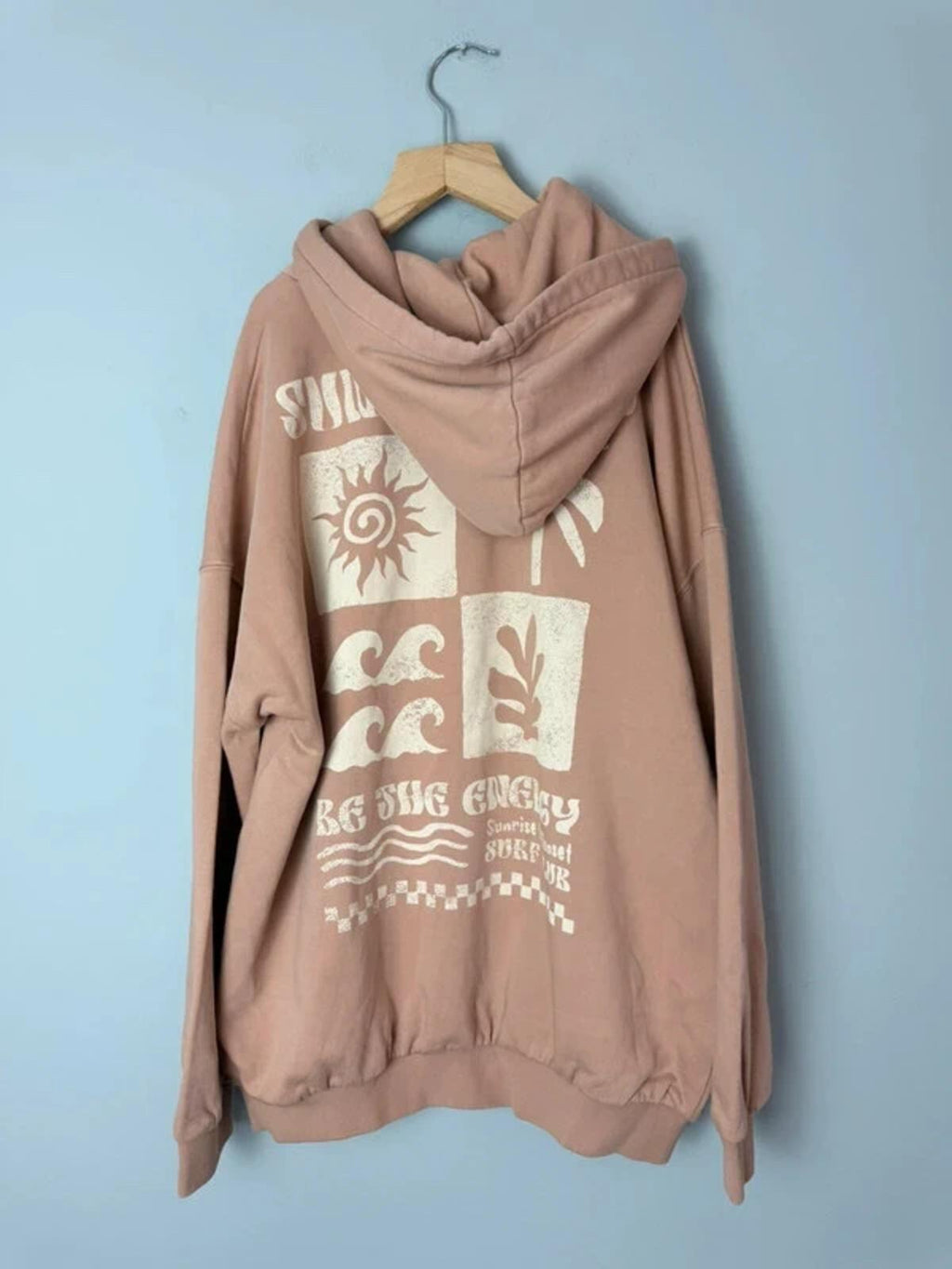 NEW Ex M&S Surf Club Sand Neutral Hoodie Girls Boys 12 - 13 Years - Discounted high street clothing for children, ladies and men including everyday wear and seasonal styles. UK online