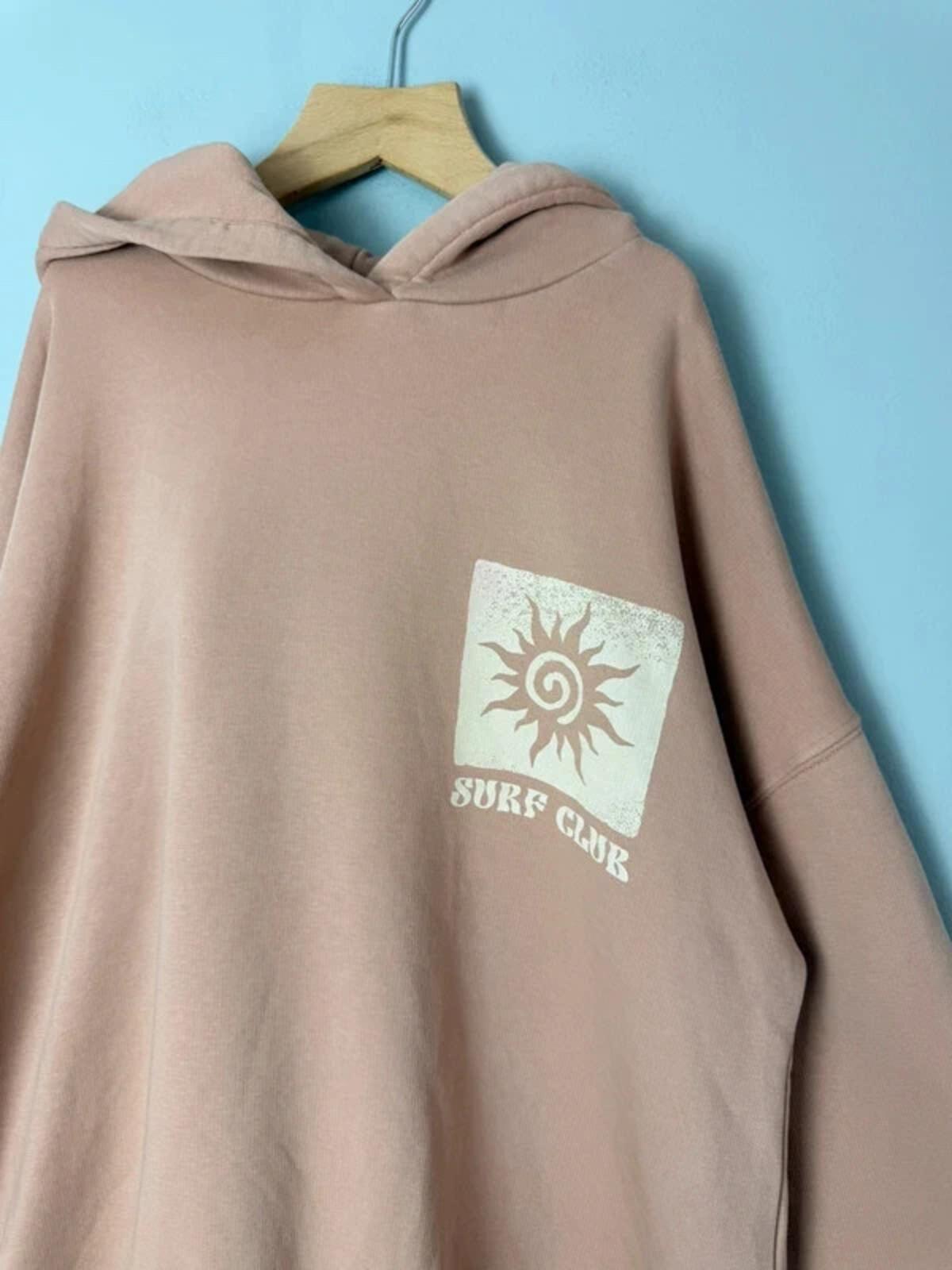NEW Ex M&S Surf Club Sand Neutral Hoodie Girls Boys 12 - 13 Years - Discounted high street clothing for children, ladies and men including everyday wear and seasonal styles. UK online