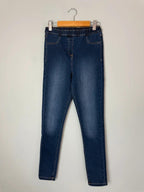 NEW Ex Next Dark Blue Skinny Jeggings - Girls 11 Years - Discounted high street clothing for children, ladies and men including everyday wear and seasonal styles. UK online