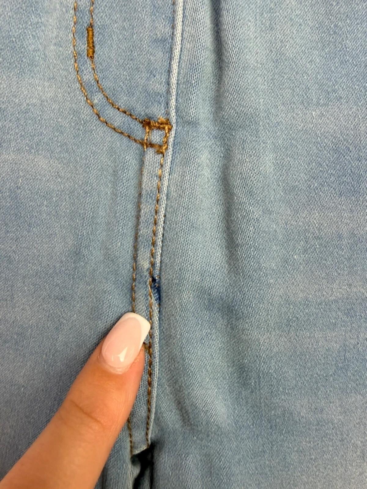 NEW Ex Next Light Blue Denim Jeggings - Girls 3 - 4 Years - Discounted high street clothing for children, ladies and men including everyday wear and seasonal styles. UK online