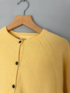 NEW Ex Next Yellow Lemon Summer Fine Knit Cardigan Girls 8 Years - Discounted high street clothing for children, ladies and men including everyday wear and seasonal styles. UK online