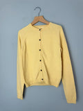 NEW Ex Next Yellow Lemon Summer Fine Knit Cardigan Girls 8 Years - Discounted high street clothing for children, ladies and men including everyday wear and seasonal styles. UK online