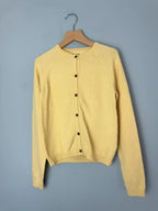 NEW Ex Next Yellow Lemon Summer Fine Knit Cardigan Girls 8 Years - Discounted high street clothing for children, ladies and men including everyday wear and seasonal styles. UK online