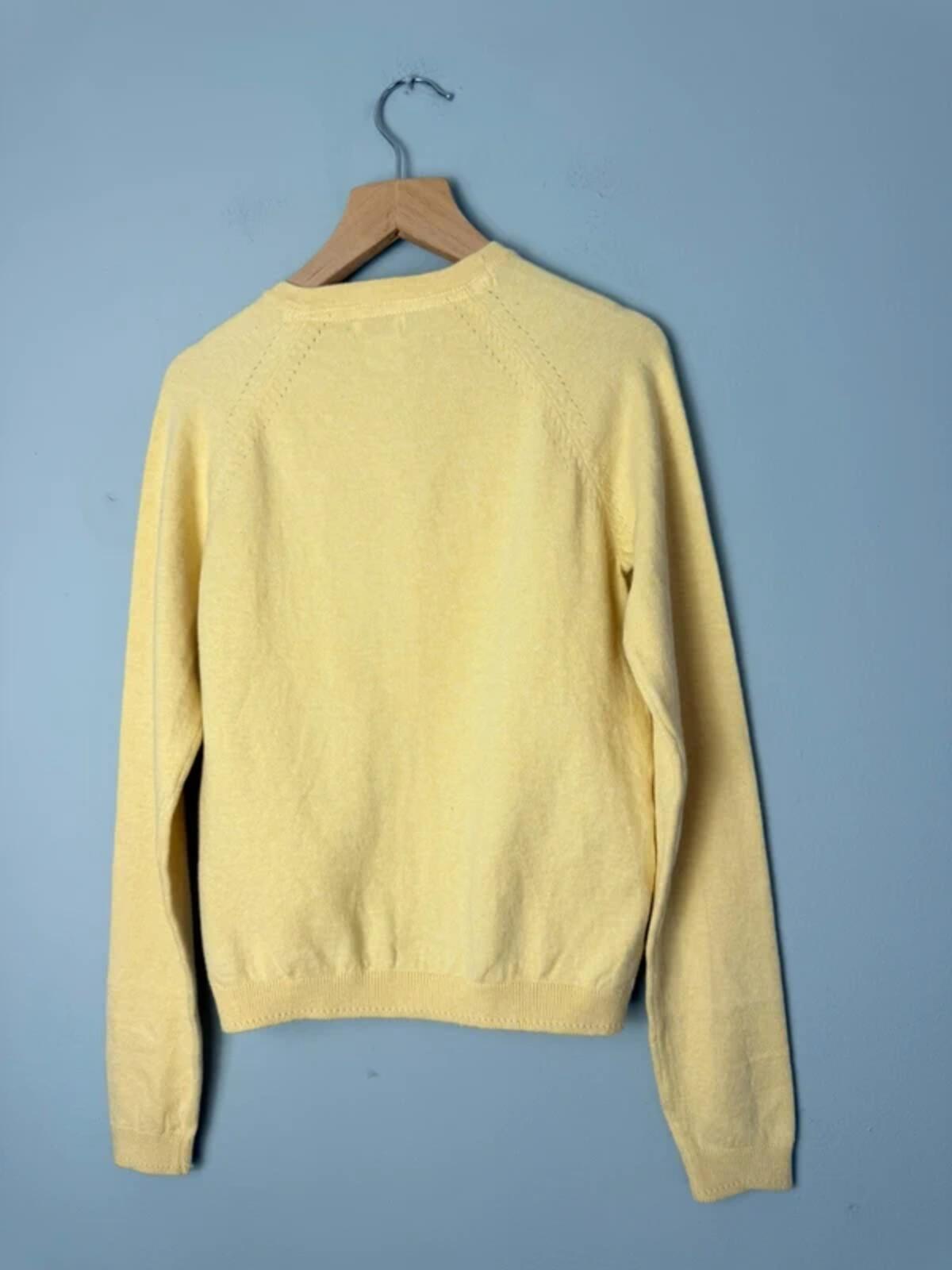 NEW Ex Next Yellow Lemon Summer Fine Knit Cardigan Girls 8 Years - Discounted high street clothing for children, ladies and men including everyday wear and seasonal styles. UK online