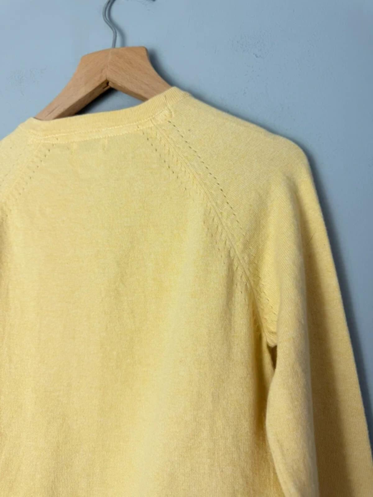 NEW Ex Next Yellow Lemon Summer Fine Knit Cardigan Girls 8 Years - Discounted high street clothing for children, ladies and men including everyday wear and seasonal styles. UK online