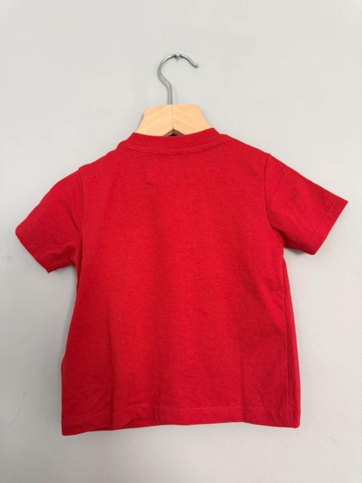 NEW Ex Ralph Lauren Red Short Sleeve Summer Top - Boys 9 Months - Discounted high street clothing for children, ladies and men including everyday wear and seasonal styles. UK online