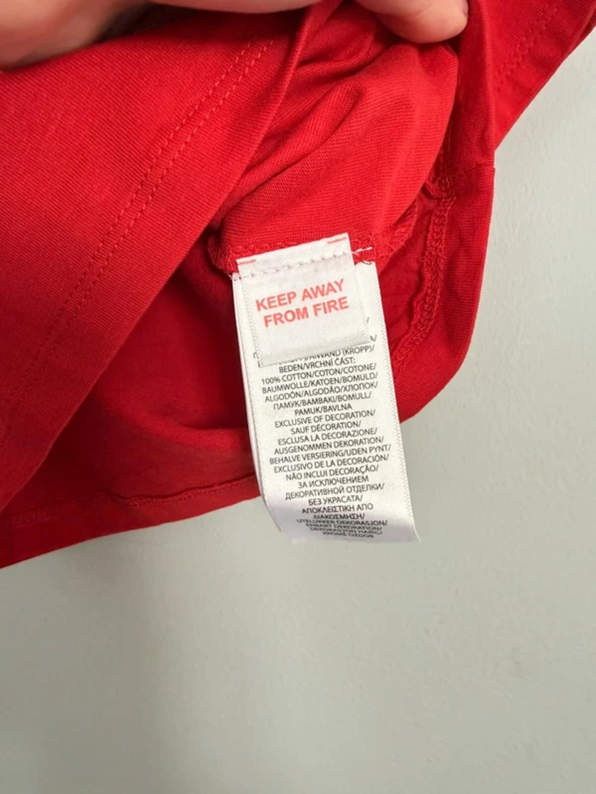 NEW Ex Ralph Lauren Red Short Sleeve Summer Top - Boys 9 Months - Discounted high street clothing for children, ladies and men including everyday wear and seasonal styles. UK online