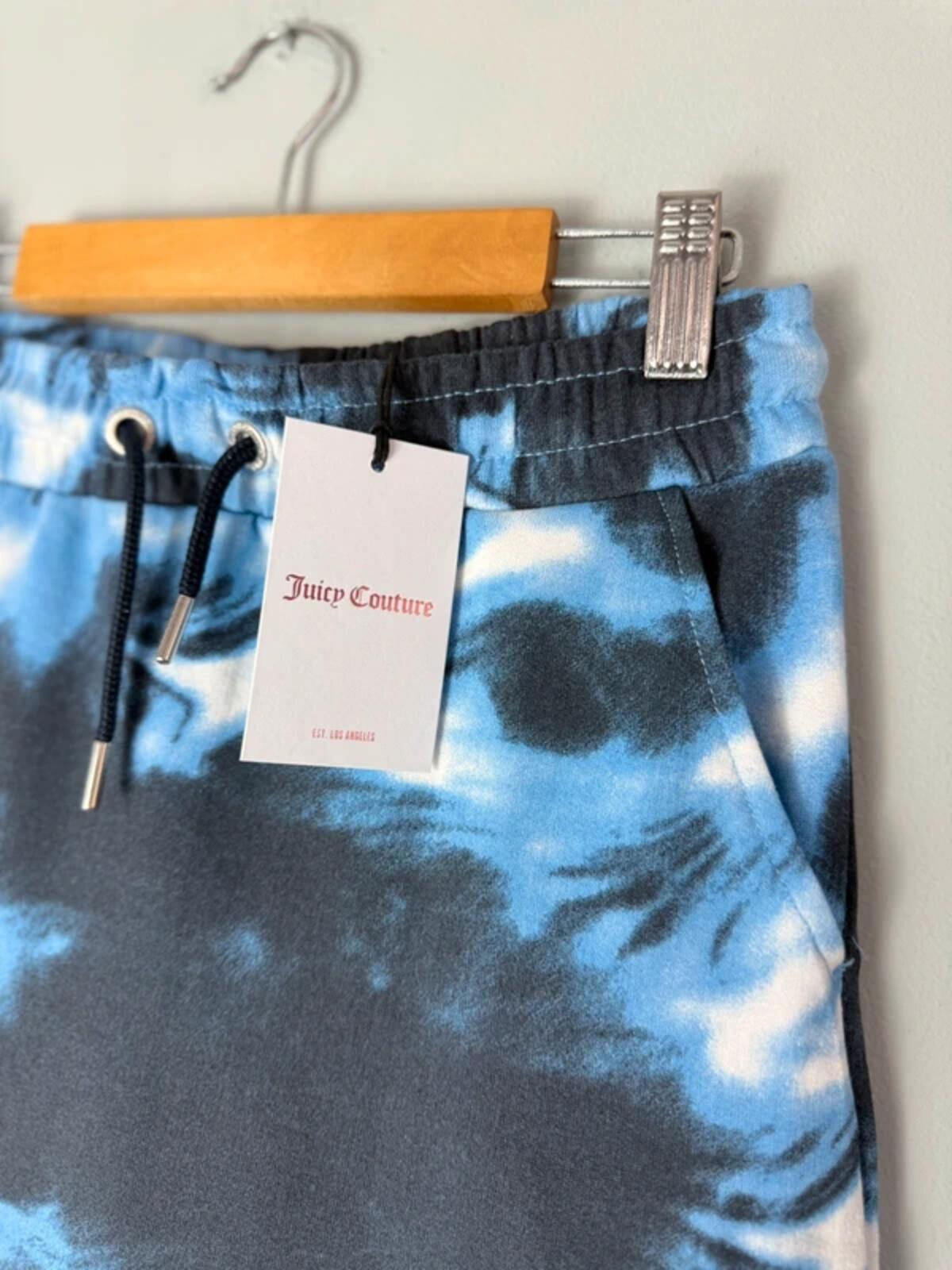NEW Juicy Couture Blue Tie Dye Y2K Style Skirt - Girls Age 12 - 13 Years - Discounted high street clothing for children, ladies and men including everyday wear and seasonal styles. UK online