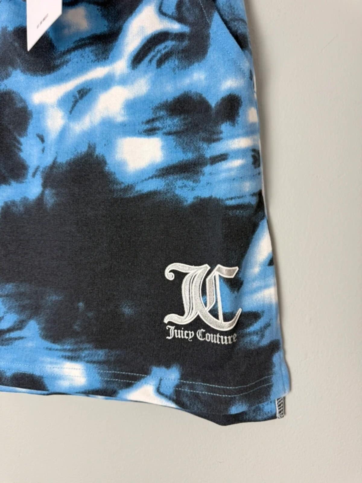 NEW Juicy Couture Blue, White & Navy Tie Dye Jersey Tracksuit Skirt Girls 10 - 11 Years - Discounted high street clothing for children, ladies and men including everyday wear and seasonal styles. UK online