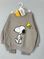 NEW Lefties Peanuts Snoopy 2 Piece Co - ord Set Jumper Leggings - Girls Boys 12 - 18 Months - Discounted high street clothing for children, ladies and men including everyday wear and seasonal styles. UK online