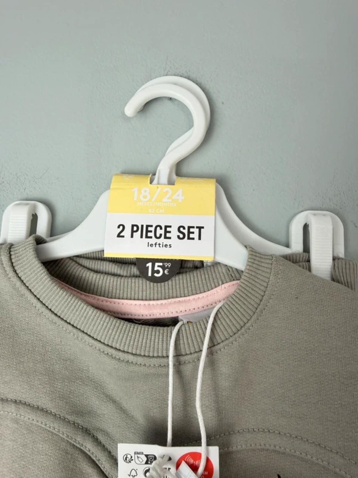 NEW Lefties Peanuts Snoopy 2 Piece Co - ord set Jumper Leggings - Girls Boys 18 - 24 Months - Discounted high street clothing for children, ladies and men including everyday wear and seasonal styles. UK online
