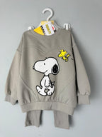 NEW Lefties Peanuts Snoopy 2 Piece Co - ord set Jumper Leggings - Girls Boys 18 - 24 Months - Discounted high street clothing for children, ladies and men including everyday wear and seasonal styles. UK online