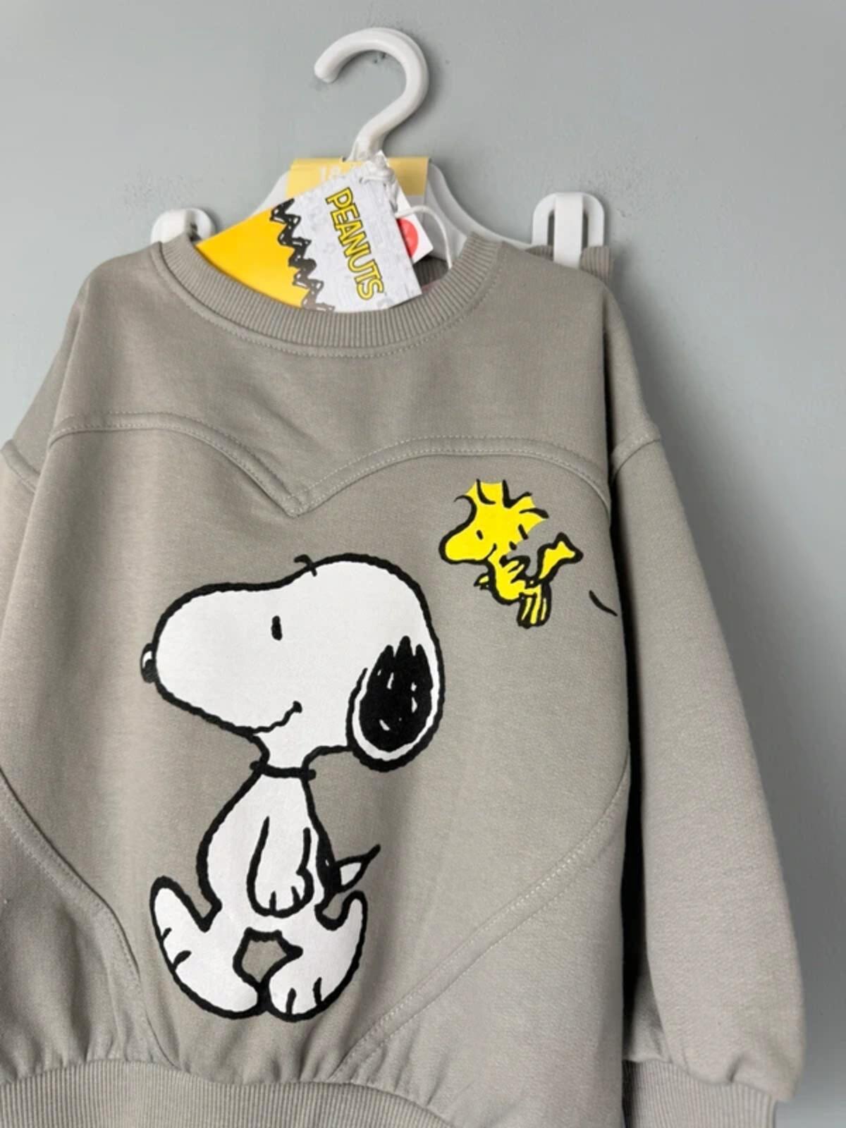 NEW Lefties Peanuts Snoopy 2 Piece Co - ord set Jumper Leggings - Girls Boys 18 - 24 Months - Discounted high street clothing for children, ladies and men including everyday wear and seasonal styles. UK online