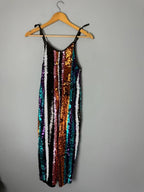 NEW Liberated Folk Multicolour Sequin Jumpsuit - Girls 12 - 13 Years - Discounted high street clothing for children, ladies and men including everyday wear and seasonal styles. UK online