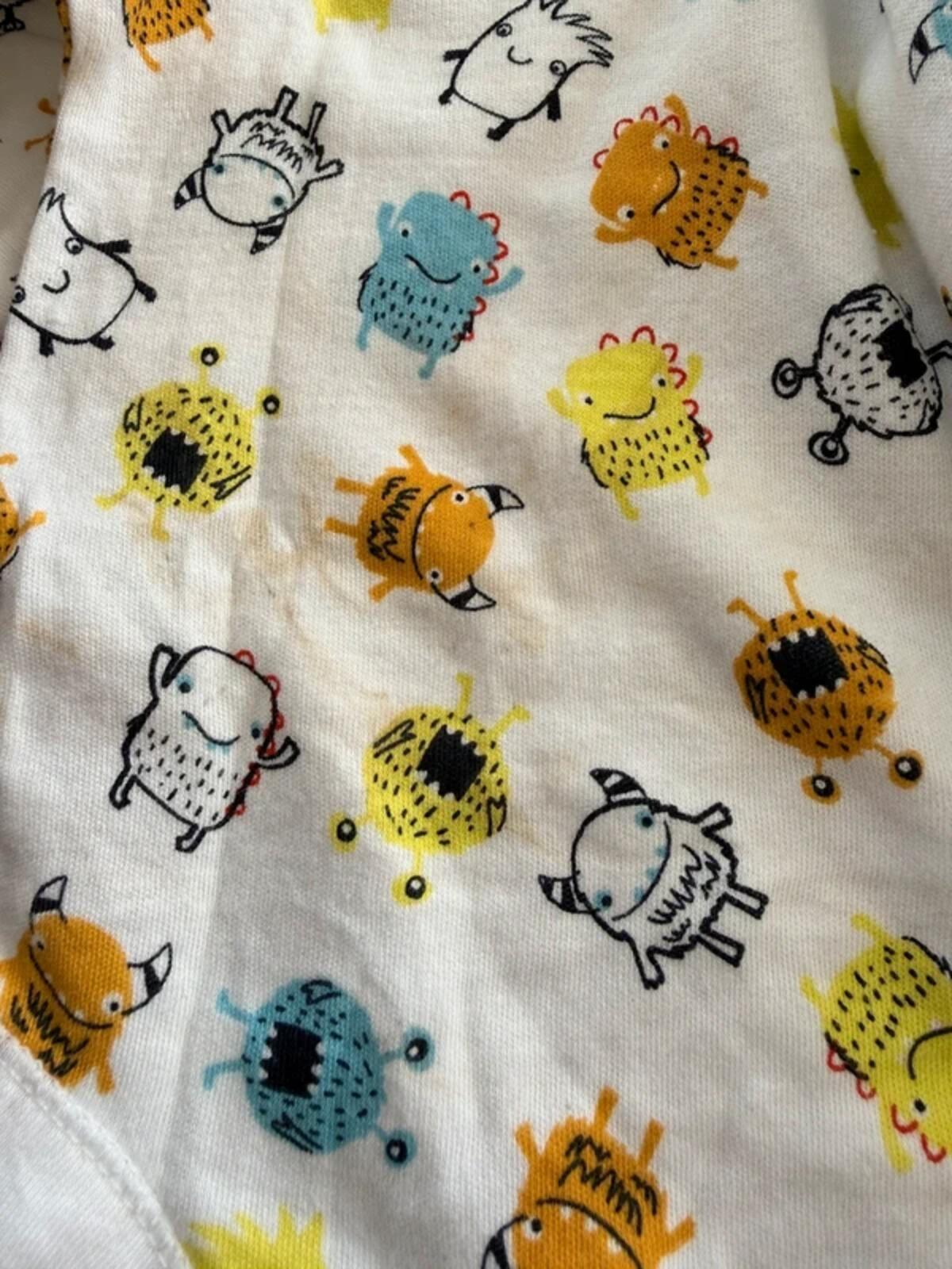 NEW Long Sleeve Baby Bodysuits - Alien & Cookie Monster - Mixed Brands - Boys 9 - 12 Months - Discounted high street clothing for children, ladies and men including everyday wear and seasonal styles. UK online