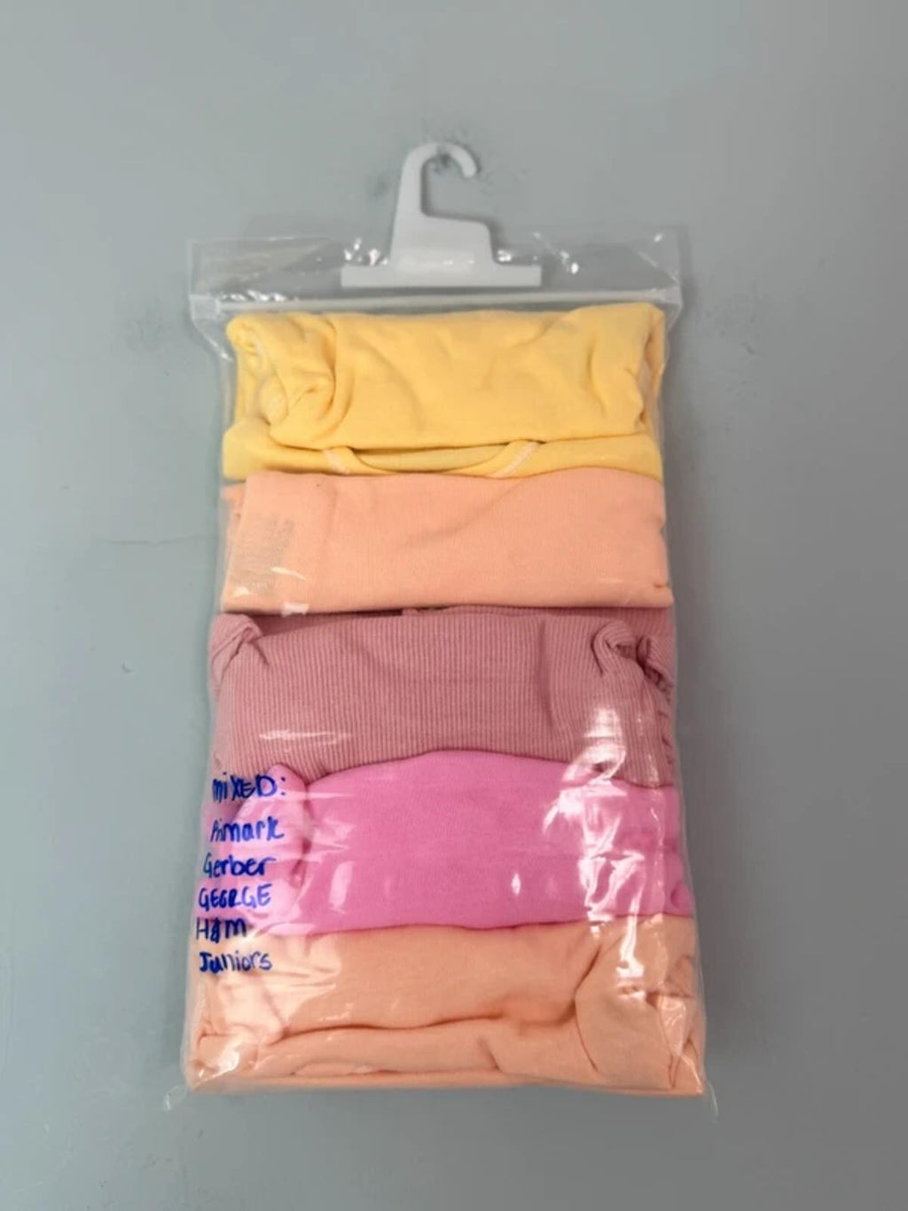 NEW Long Sleeve Bodysuit Set - Mix Brands - Baby Girls 0 - 3 Months - Discounted high street clothing for children, ladies and men including everyday wear and seasonal styles. UK online