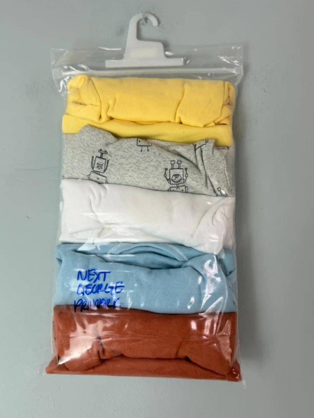 NEW Long Sleeve Bodysuit Set - Mixed Brands - Baby Boys 0 - 3 Months - Discounted high street clothing for children, ladies and men including everyday wear and seasonal styles. UK online