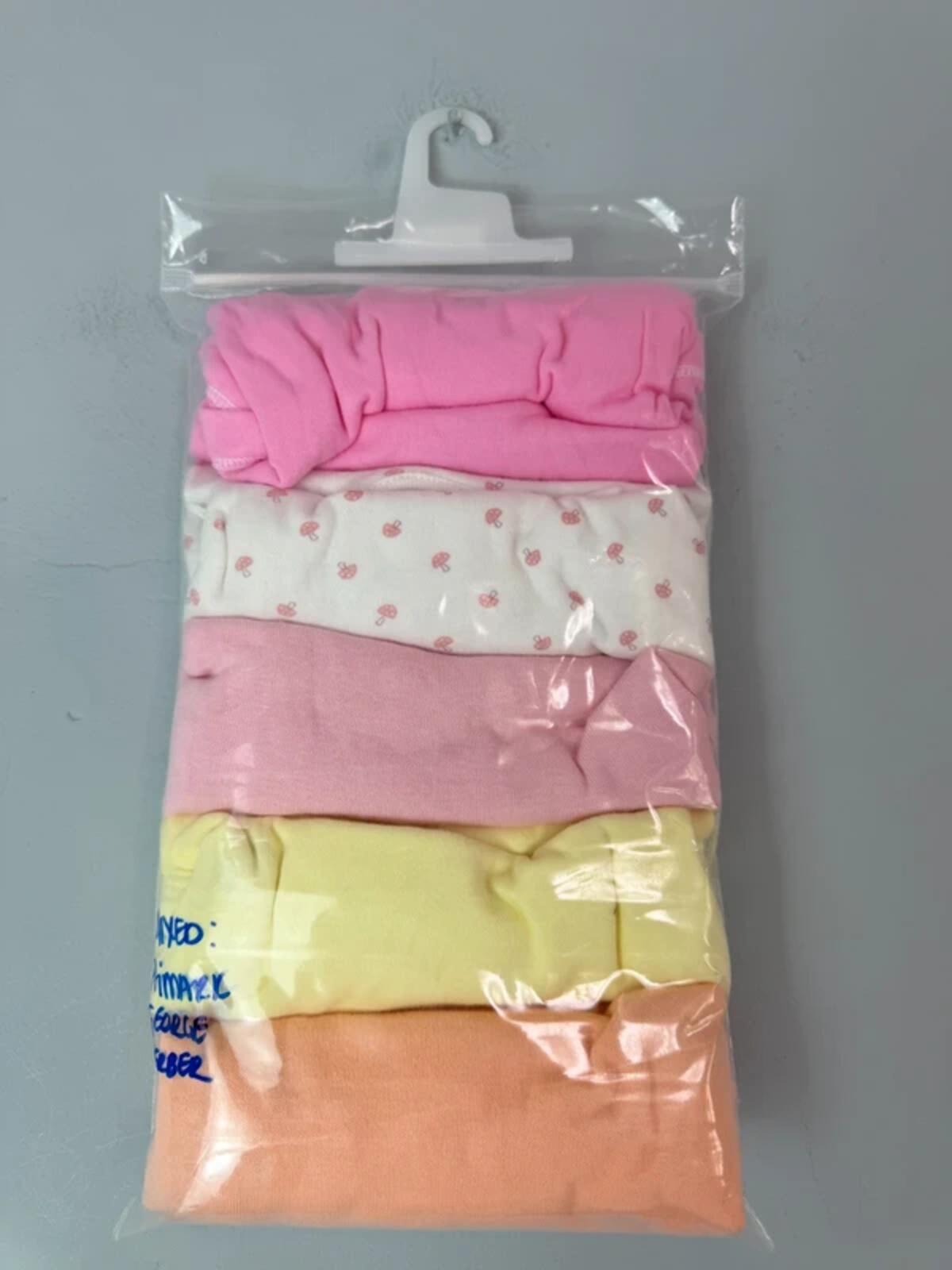 NEW Long Sleeve Bodysuits - Mixed Brands - Girls 6 - 9 Months - Discounted high street clothing for children, ladies and men including everyday wear and seasonal styles. UK online