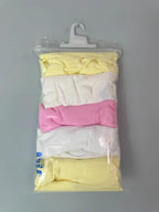 NEW Long Sleeve Bodysuits - Mixed Brands - Yellow Pink Girls 6 - 9 Months - Discounted high street clothing for children, ladies and men including everyday wear and seasonal styles. UK online
