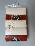 NEW Long Sleeve Penguin Baby Bodysuits - Mixed Brands - Neutral Size 9 - 12 Months - Discounted high street clothing for children, ladies and men including everyday wear and seasonal styles. UK online