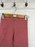 NEW M*S Red Striped Leggings - Girls 3 - 4 Years - Back On The Shelves High Street Outlet Online UK
