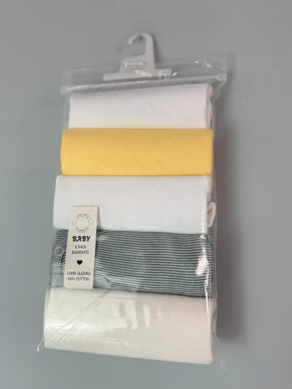 NEW Next & Kiabi Long Sleeve Bodysuits - Mixed Brands - Unisex First Size - Discounted high street clothing for children, ladies and men including everyday wear and seasonal styles. UK online