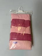 NEW Next Long Sleeve Pink Bodysuit Set - Girls 9 - 12 Months - Discounted high street clothing for children, ladies and men including everyday wear and seasonal styles. UK online