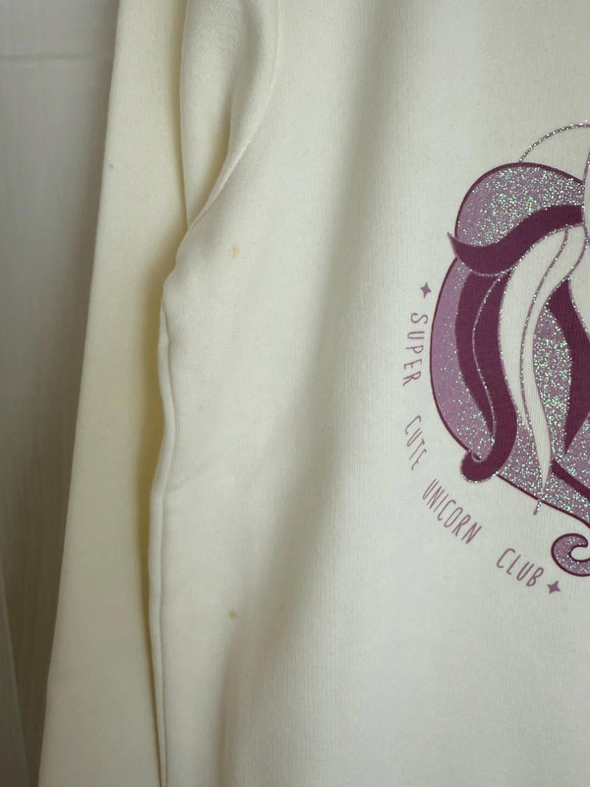 NEW Orchestra Cream Unicorn Sweatshirt Girls 10 Years - Discounted high street clothing for children, ladies and men including everyday wear and seasonal styles. UK online