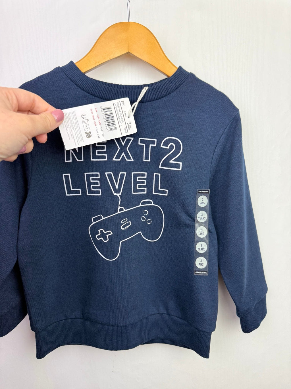 NEW Orchestra Next Level 2 Sweater - Boys 3 - 12 Years - Discounted high street clothing for children, ladies and men including everyday wear and seasonal styles. UK online