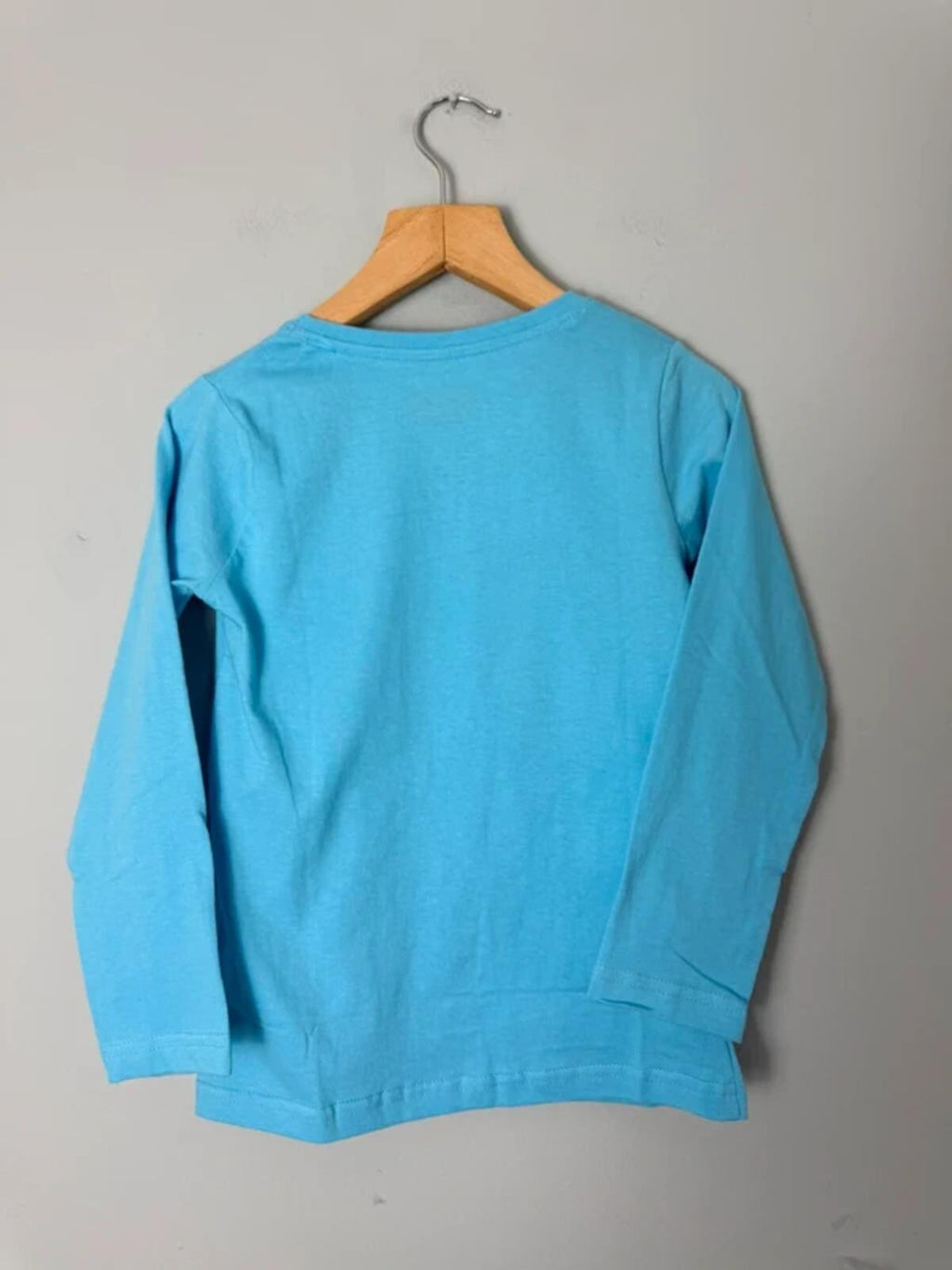 NEW Peppa Pig 100% Cotton Long Sleeve Top Light Blue - Girls 5 - 6 Years - Discounted high street clothing for children, ladies and men including everyday wear and seasonal styles. UK online