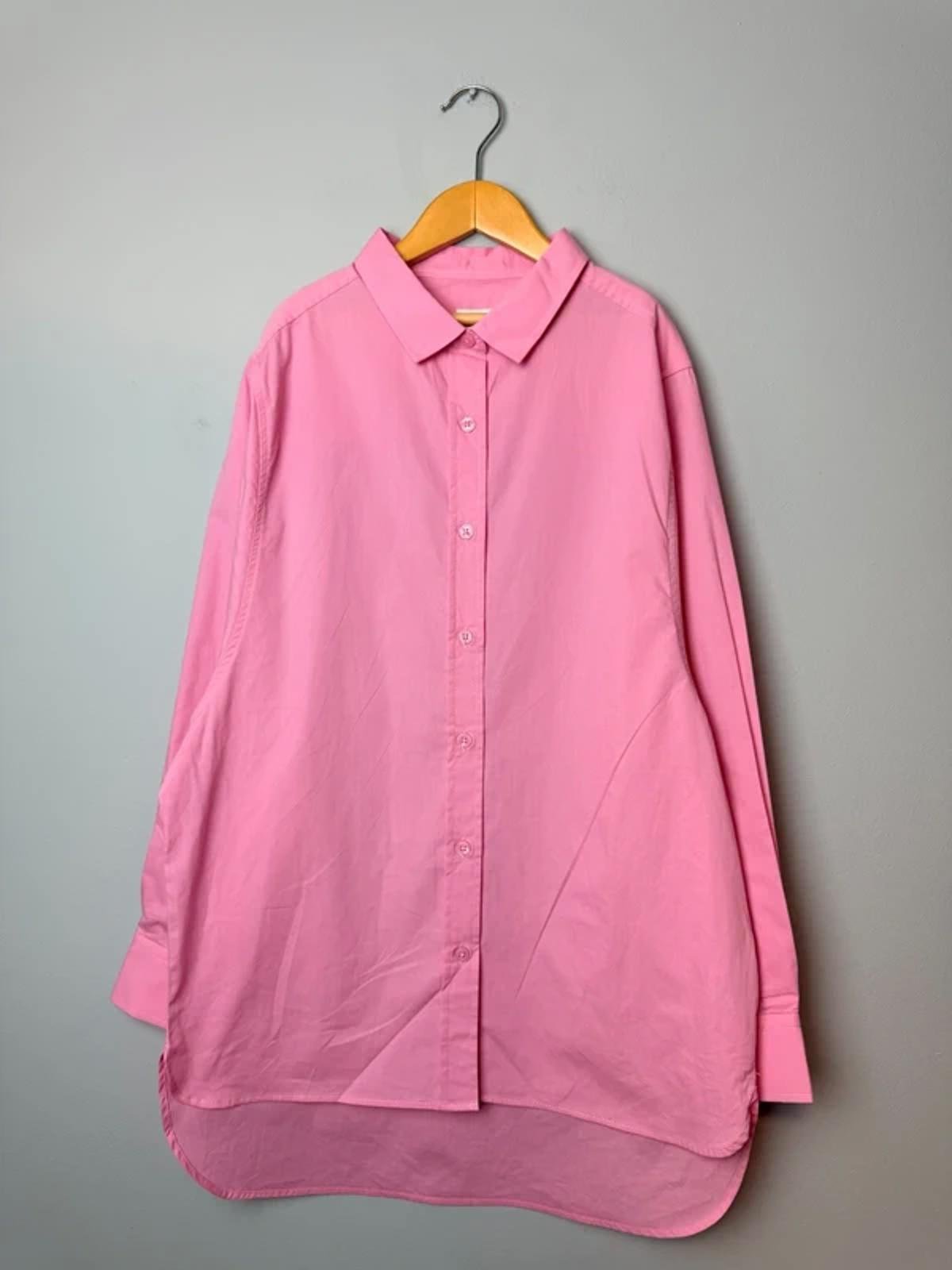 NEW River Island Oversized Baggy Pink Shirt Long Sleeve Girls 11 - 12 Years - Discounted high street clothing for children, ladies and men including everyday wear and seasonal styles. UK online