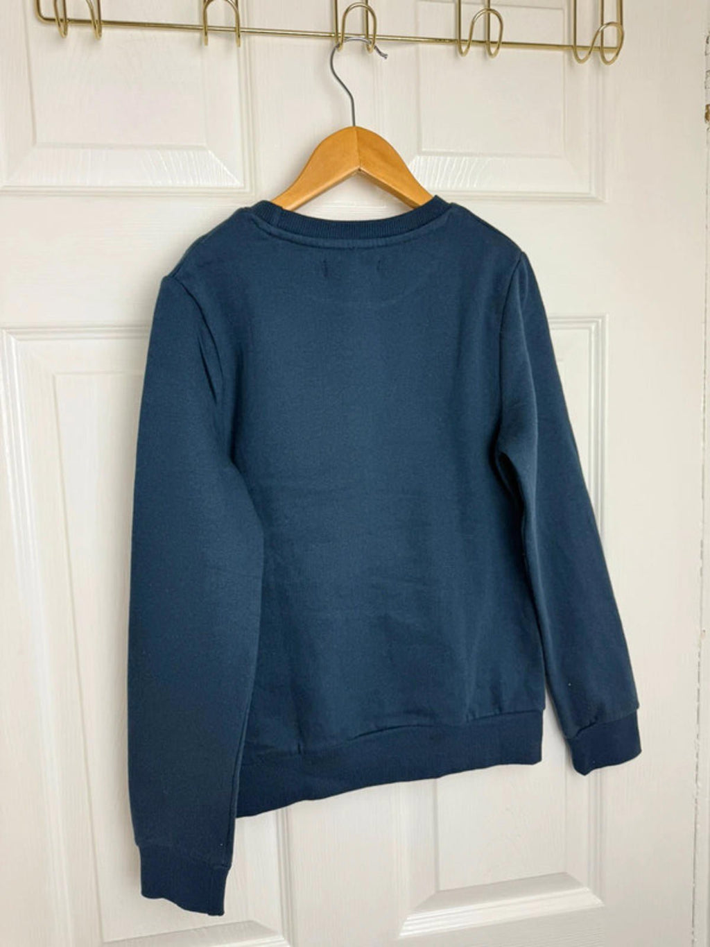 New TQF Reindeer & Santa Christmas Jumper Boys 8 Years - Discounted high street clothing for children, ladies and men including everyday wear and seasonal styles. UK online