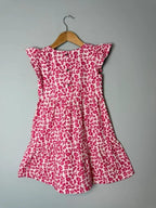 NEW Trick Nick 100% Cotton Pink Cheetah Print Dress - Girls 6 Years - Discounted high street clothing for children, ladies and men including everyday wear and seasonal styles. UK online