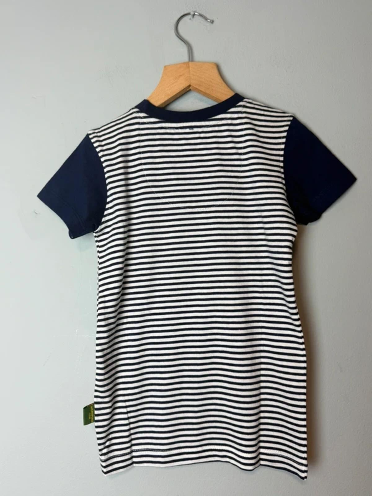 NEW Wild Republic Organic Cotton Appliqué Shark - Top Boys Girls 2 Years - Discounted high street clothing for children, ladies and men including everyday wear and seasonal styles. UK online