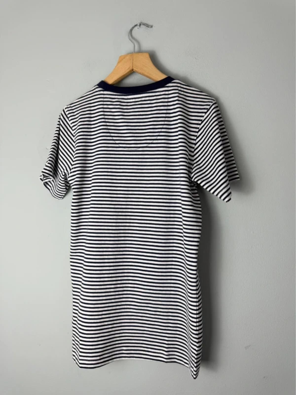 NEW Wild Republic Tortoise Top Organic Cotton Striped T-Shirt - Unisex Age 4 - Discounted high street clothing for children, ladies and men including everyday wear and seasonal styles. UK online