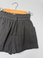Next Black Ruffle Waist Shorts - Girls 4 Years - Discounted high street clothing for children, ladies and men including everyday wear and seasonal styles. UK online