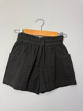 Next Black Ruffle Waist Shorts - Girls 4 Years - Discounted high street clothing for children, ladies and men including everyday wear and seasonal styles. UK online
