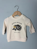 Next Feeling Hedgy Cream Hedgehog Sweatshirt Jumper - Baby 0 - 3 Months - Discounted high street clothing for children, ladies and men including everyday wear and seasonal styles. UK online