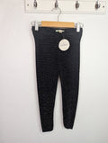 NWT's Mini B Black Sparkle Leggings - Girls 2 - 3 Years - Back On The Shelves High Street Discount Outlet Online UK