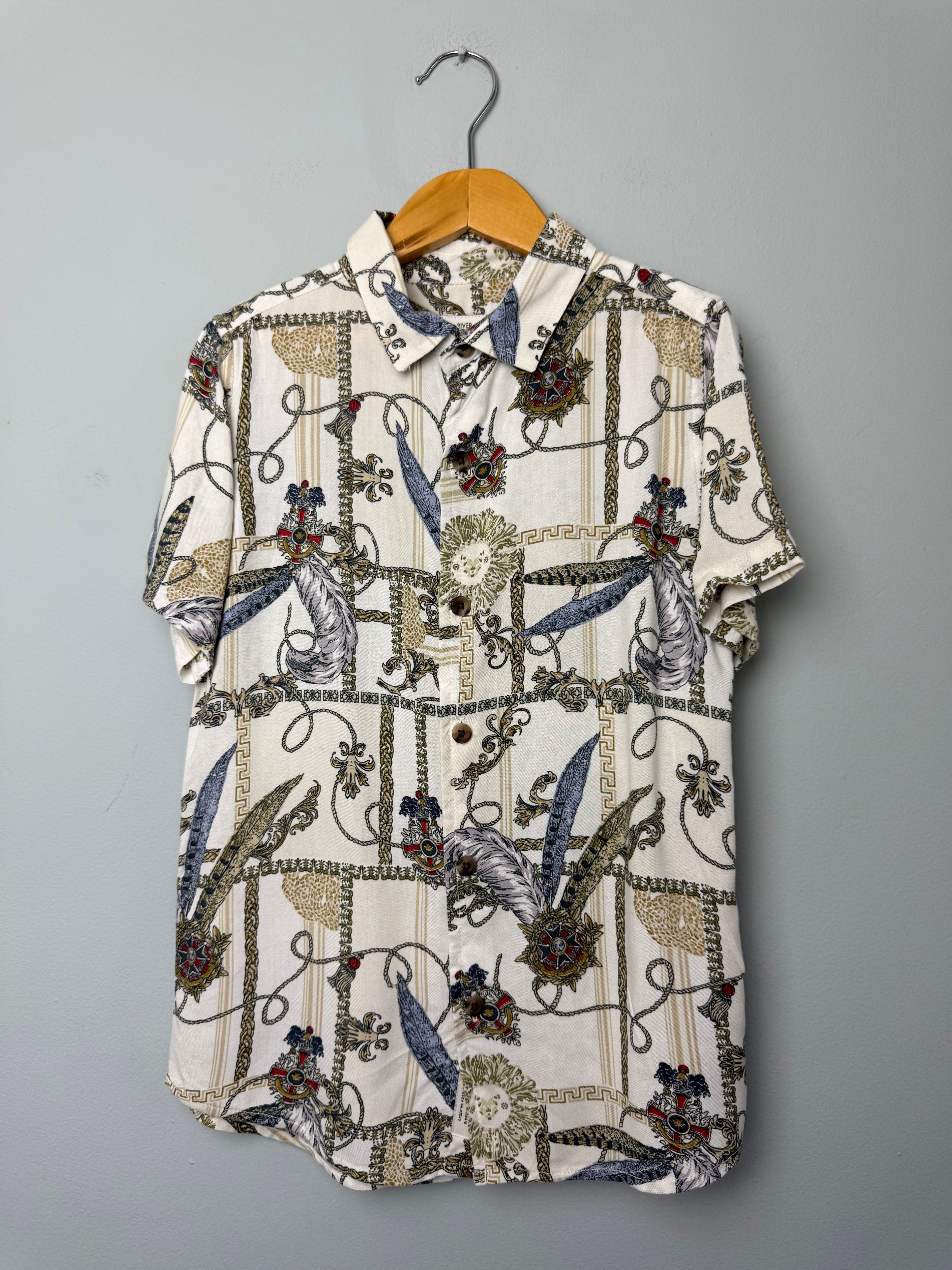 NWOT's River Island Short Sleeve Shirt - Boys 5 - 6 Years - Discounted high street clothing for children, ladies and men including everyday wear and seasonal styles. UK online