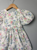 Primark Floral Puff Sleeve Dress - Girls 12 - 18 Months - Discounted high street clothing for children, ladies and men including everyday wear and seasonal styles. UK online