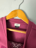 River Island Burgundy Sweater - Girls 5 - 6 Years - Discounted high street clothing for children, ladies and men including everyday wear and seasonal styles. UK online