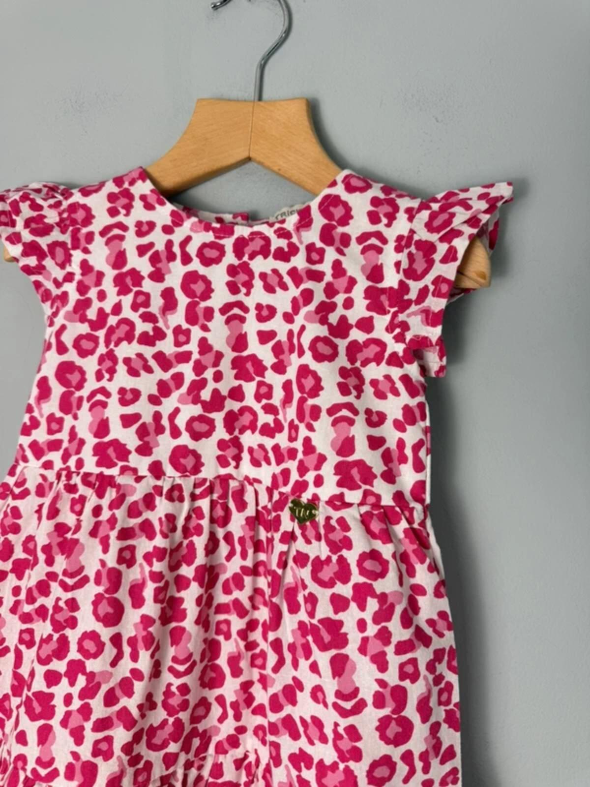 Trick Nick Girls Pink Leopard Print Cotton Dress NWT - Girls 1 Year - Discounted high street clothing for children, ladies and men including everyday wear and seasonal styles. UK online