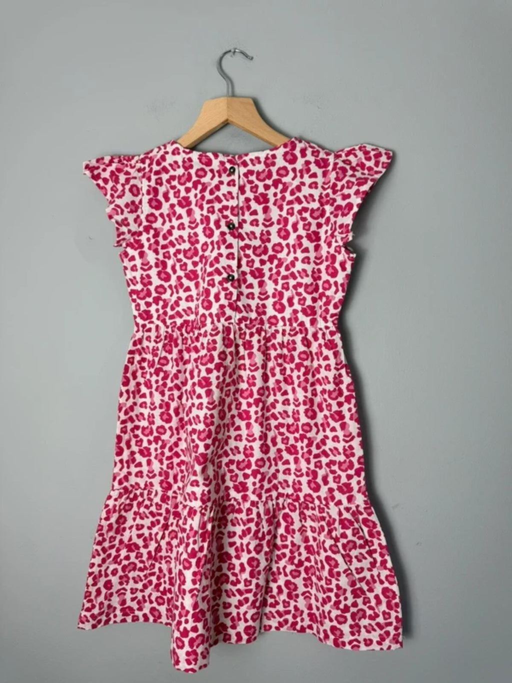 Trick Nick Pink Leopard Print Cotton Dress NWT - Girls 10 Years - Discounted high street clothing for children, ladies and men including everyday wear and seasonal styles. UK online