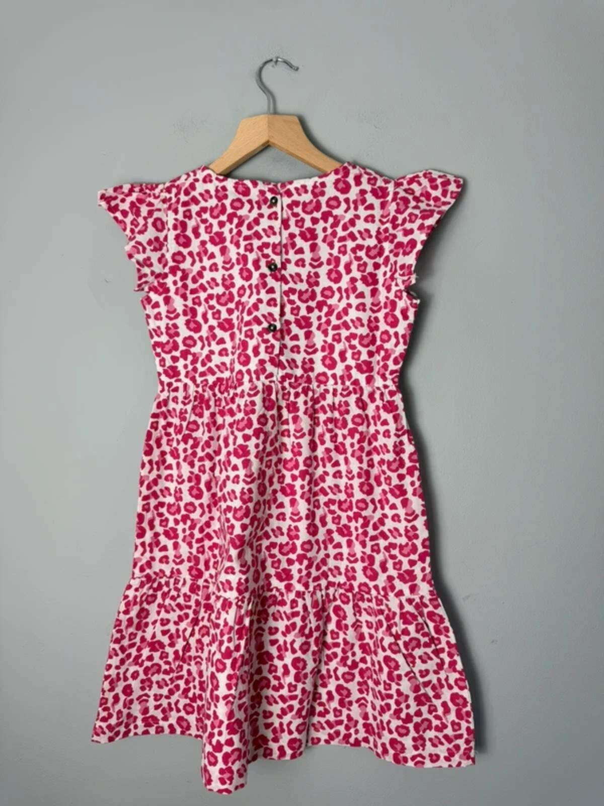 Trick Nick Pink Leopard Print Cotton Dress NWT - Girls 10 Years - Discounted high street clothing for children, ladies and men including everyday wear and seasonal styles. UK online