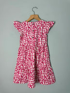 Trick Nick Pink Leopard Print Cotton Dress NWT - Girls 4 Years - Discounted high street clothing for children, ladies and men including everyday wear and seasonal styles. UK online