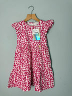 Trick Nick Pink Leopard Print Cotton Dress NWT - Girls 4 Years - Discounted high street clothing for children, ladies and men including everyday wear and seasonal styles. UK online
