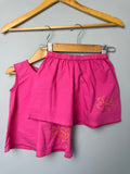 Vintage Ladybird 2 Piece Pink Top & Shorts Outfit - Girls 18 - 24 Months - Discounted high street clothing for children, ladies and men including everyday wear and seasonal styles. UK online